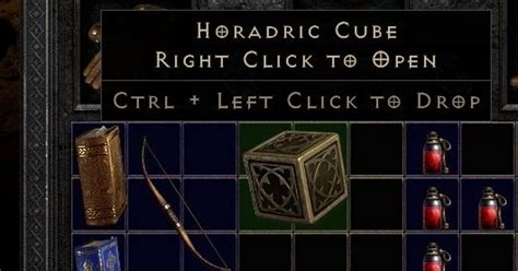 horadric cube recipes|cube horadrim diablo 2.